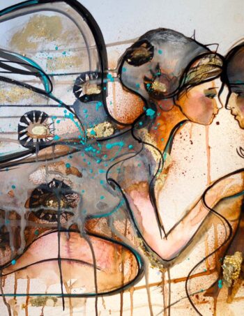 Verena Waddell visual artist print Touch