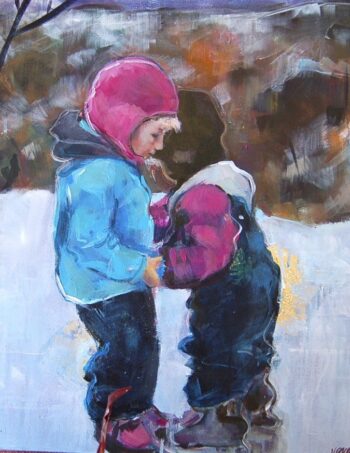 Verena Waddell visual artist print Stottespiller