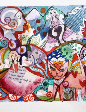 Verena Wadell visual artist print "Winter"