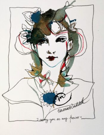 I carry you as my flower (live flow)