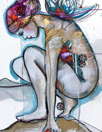 Fruitful bend symbol in landscape