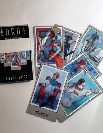 Tarot kort illustrert Verena Waddell